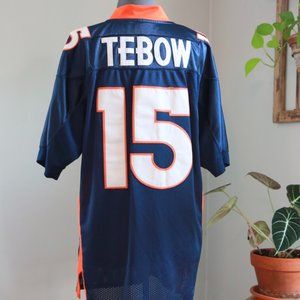 AUTHENTIC Denver Broncos Tim Tebow NFL Professional Football Jersey!